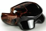 Polished Mahogany Obsidian Turtle - California #331589-1